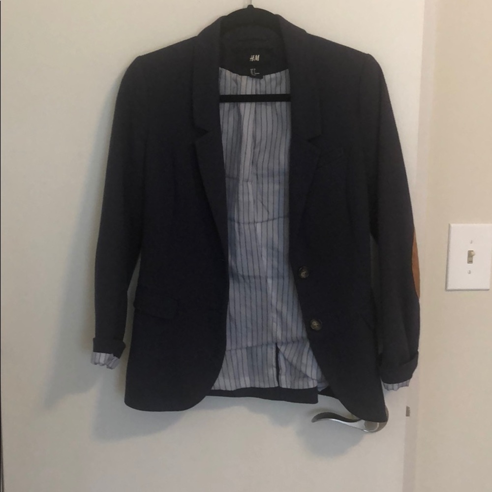 Navy Blue H&M Blazer